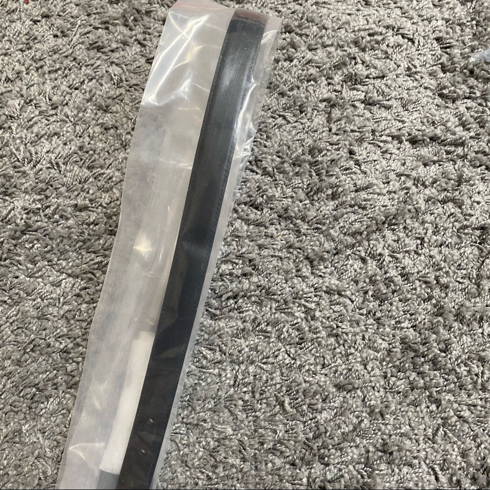 Coach Black Signature 25mm New Belt NWT - Picture 3 of 5